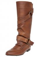Shoot Lederstiefel - cognac