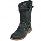 Tamaris LEDER-BOOT - petrol