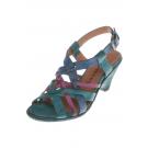 CRISE - Sandalette - Turchese/Fuxia/Cobalto 