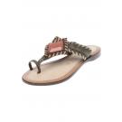 Apepazza TOPAZIO CAMOSCIO - Sandalette - militare