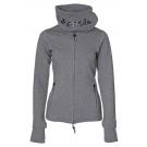 FAST FORWARD FUNNEL NECK - Sweatjacke - stormcloud marl