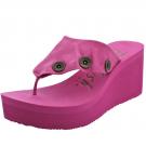 Blowfish ZAC Canvas-Wedge - fuchsia