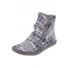 HABBIT - Short-Boot - black watermark plaid