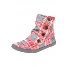  HABBIT - Short-Boot - coral watermark plaid