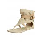 LAUGH - Sandalette - sand street denim