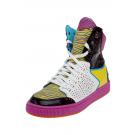 Diesel MEMORY - Sneaker - Black/White/Purple