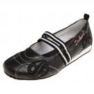 Sneaker-Ballerina - Schwarz