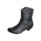 Stiefelette - schwarz 