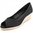 FLIPPA CLASSIC - Keil-Peep-Toe - schwarz