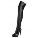 AERIAL - Overknee - black 
