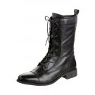 Schnürstiefel - black