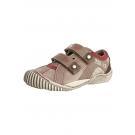 Halbschuh - greige/red