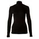 BINA - Rollkragenshirt - black
