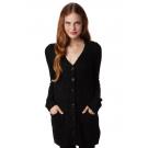 STRIKER - Strickjacke - black