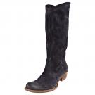 VIT - Leather Boot - suede navy