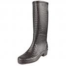 MISS JULIETTE C - Gummistiefel - Black/Croco