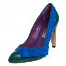Beverly Feldman CHIGAGO - Damen-Pumps - grenn croc/royal