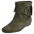 CLARISSA FRINGE - Stiefelette - olive