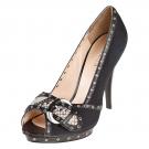 BUBBLE 2 - Peep Toes - black