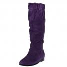 DEBBIE - Veloursleder-Boot - purple