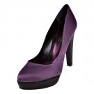 STAR - aubergine satin