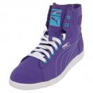 Puma FIRST ROUND SAFARI WN's - Sneaker high - violet/white/blue atoll